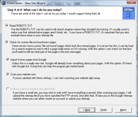 GSiteCrawler Link checker custom page